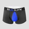 Black# black band- blue pouch