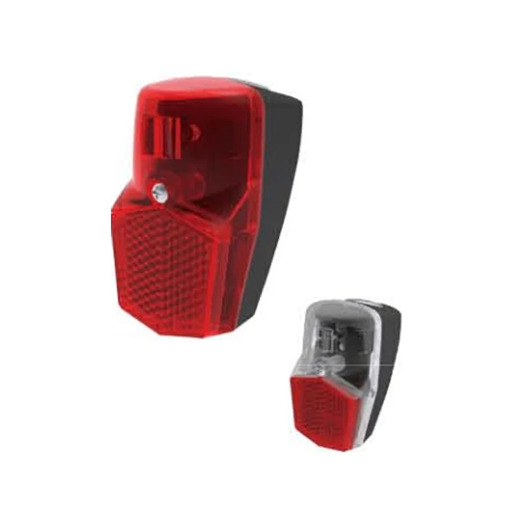 LED Bike Dynamo Light Set Tail Lights for Bicycle 3 Super Bright Red Frame Rear Light Alu Bicycle Accessories