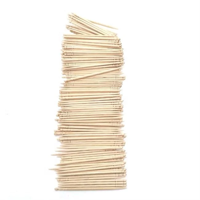 In Bulk Packing Birch Toothpick Single-pointed Carved Wooden Disposable ...