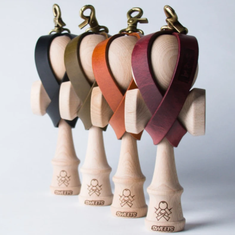 Kendama Holster Aus Leder - Aufbewahrungstasche Für Japanisches Geschicklichkeitsspiel