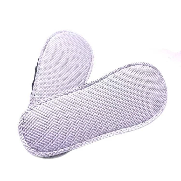 
 Одноразовые черные Флисовые Тапочки для гостей, гостиничные тапочки для мужчин и женщин с индивидуальным логотипом  