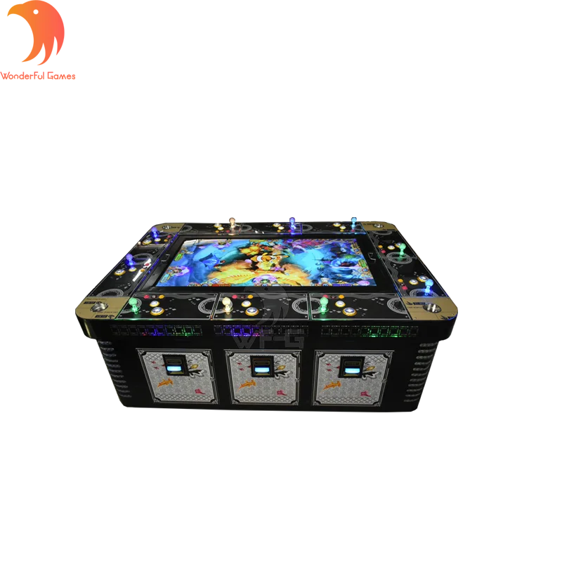 10 Seats 55 Inch Screen Arcade Video Fish Shooting Game Table Fish Game
