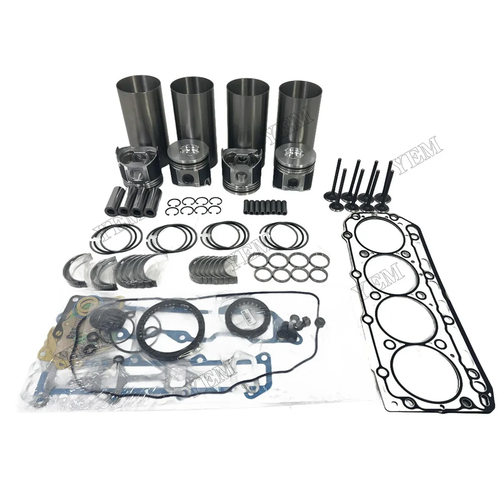 4TNE84 4TNE84-AF 4TNE84T Overhaul Rebuild Kit Compatible with for Yanmar Engine for Mustang 940 2040 2042 2044 2050