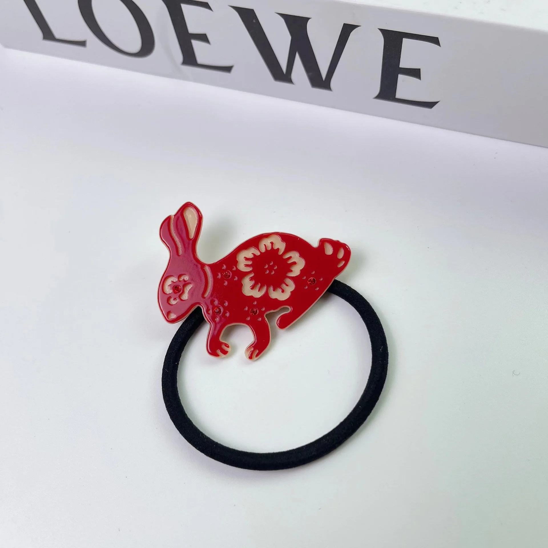 Yiyi 2023 Fashion Chinese Rabbit Clips Acetate Hair Claw Clips Custom