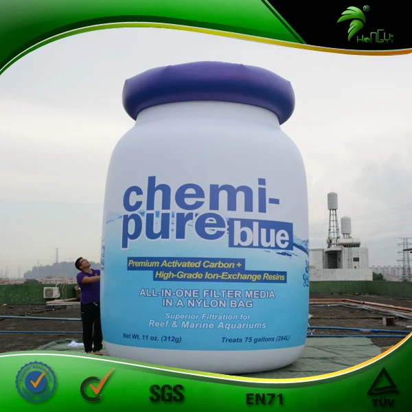 Custom PVC Inflatable Bottle Advertising Inflatables Can Giant Inflatable Milk Carton for Event Decoration