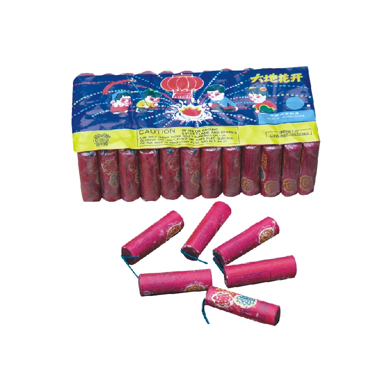 S0901c Ground Bloom Flower W/crackle Chinese Pyrotechnic Toys Fireworks ...