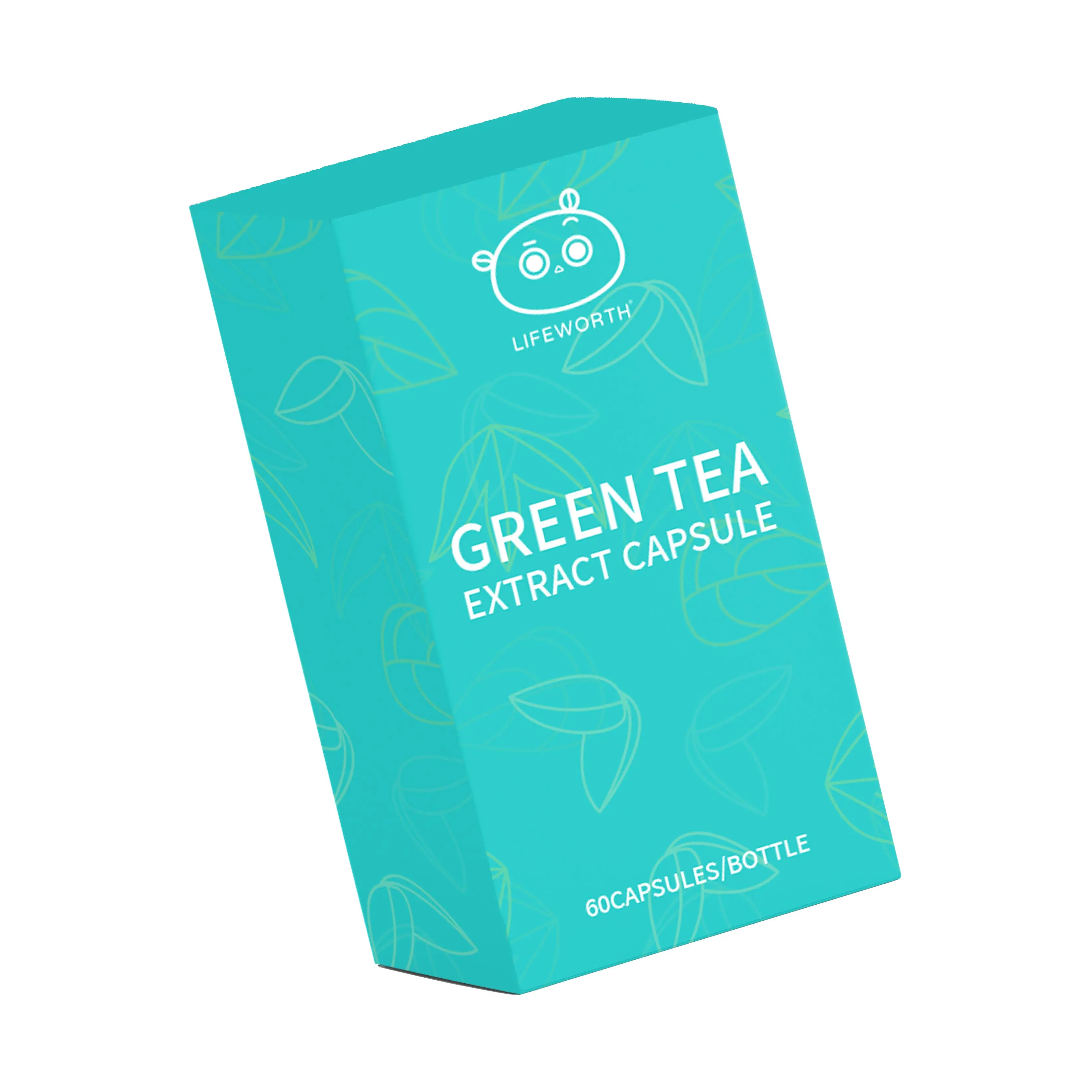 Lifeworth private label pre workout weight loss tea diet green tea capsule