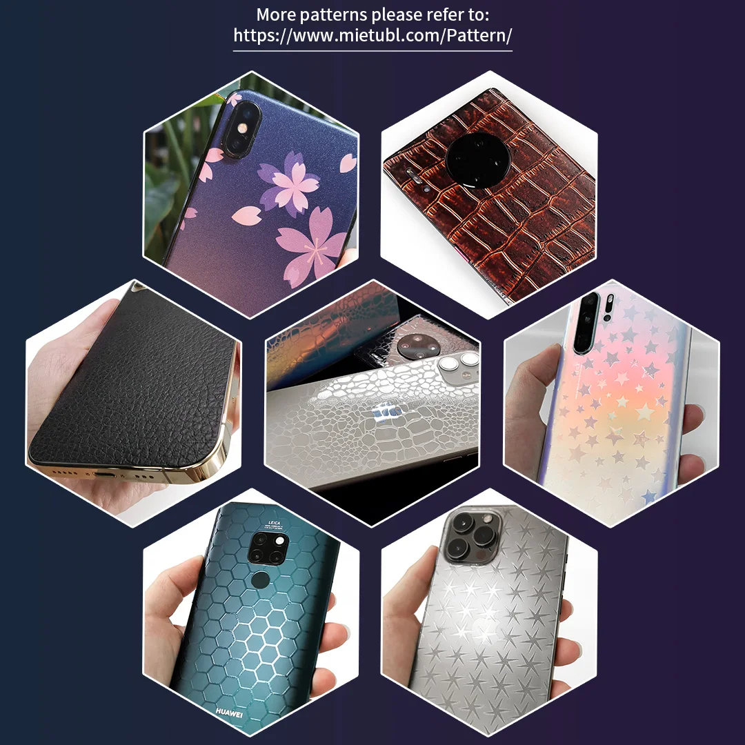 For Mobile for Tablet Front and Back TPU Laminate Hydrogel Sheet Cutting Plotter Material