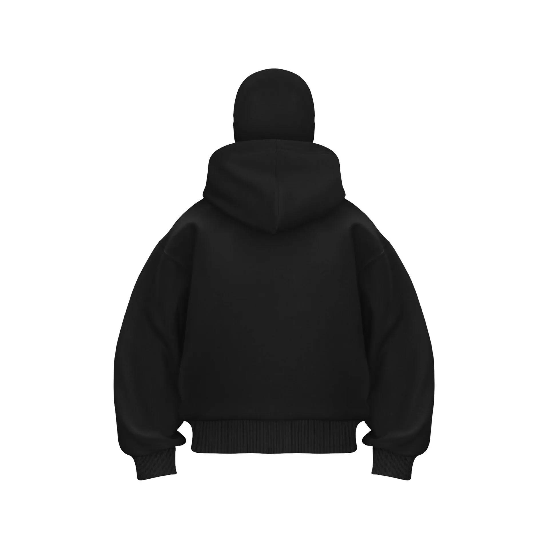 OEM High Quality Custom Mask Ninja Hoodie Embroidery Sherpa Fleece Zip up Sweater Men's Hoodies Sweatshirts Hoodie for Men