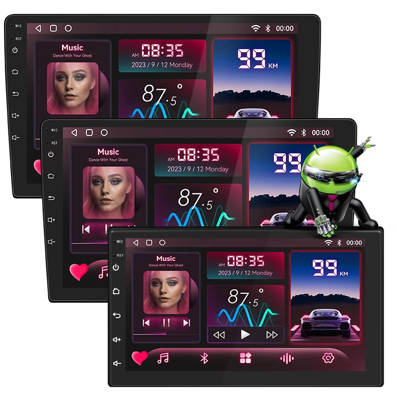 30% Off Universal 2 Din 7 Inch Android Car Audio Dsp Processor Fm Stereo Gps Navigation Car Radio with Reverse Camera