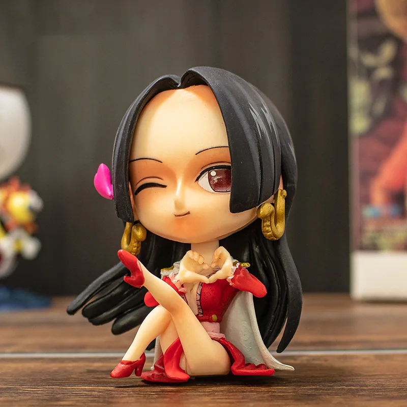 ワンピース　mameco sama 9CM One Pieced Zoro Ace Luffy Model Nico Robin Nami Action