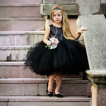little girl black dress goTIELESS Ultimate Dress Shirt (Black)
