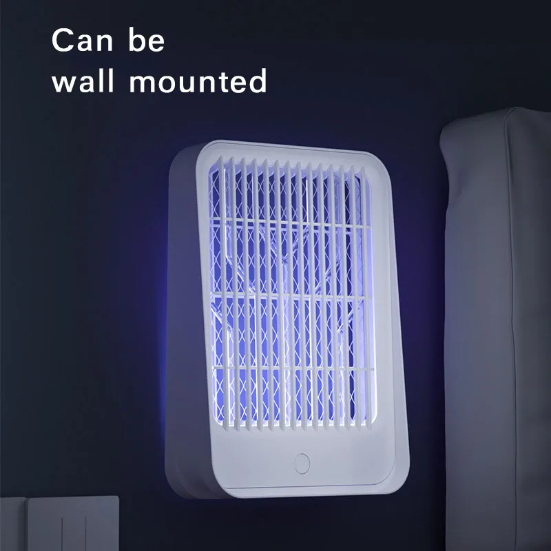 Non-poisonous baby safe photocatalys high voltage killing mosquito lamp uv led attracts mosquito trap supplier