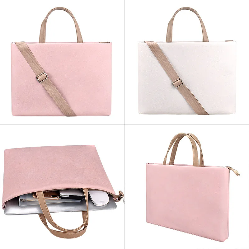Custom Most Trendy Lady Pink Laptop Bag 13 Inch Laptop Bag For Women 15