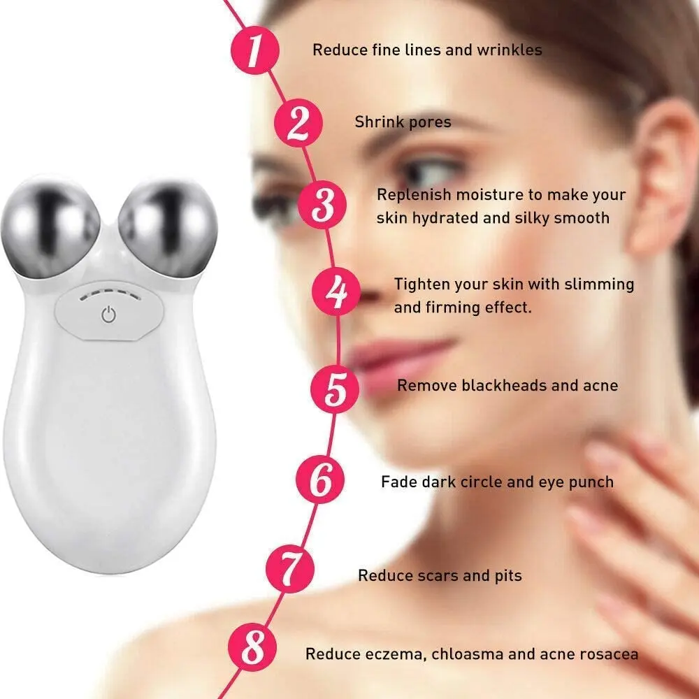 Electric Face Lift Roller Massager For Anti Aging Wrinkles Facial