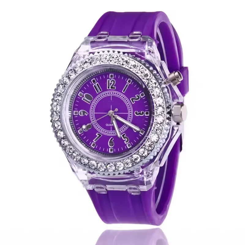 Trendy Fluorescent Couple Sport Watches