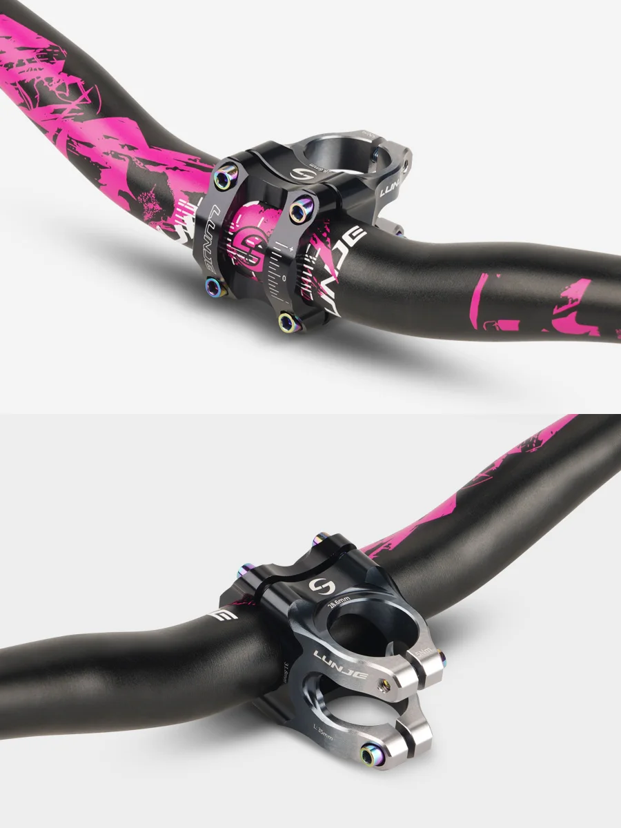 LUNJEスワローハンドルアルミニウム合金マウンテンバイクハンドルバー