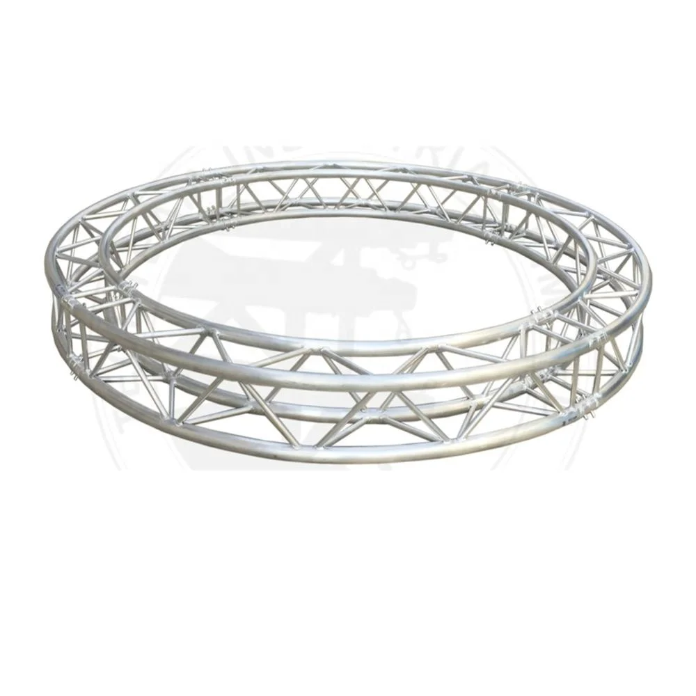 Smart DMX 512 Control Aluminum Rotary Circle Lighting Rotating Stage Truss for Sale