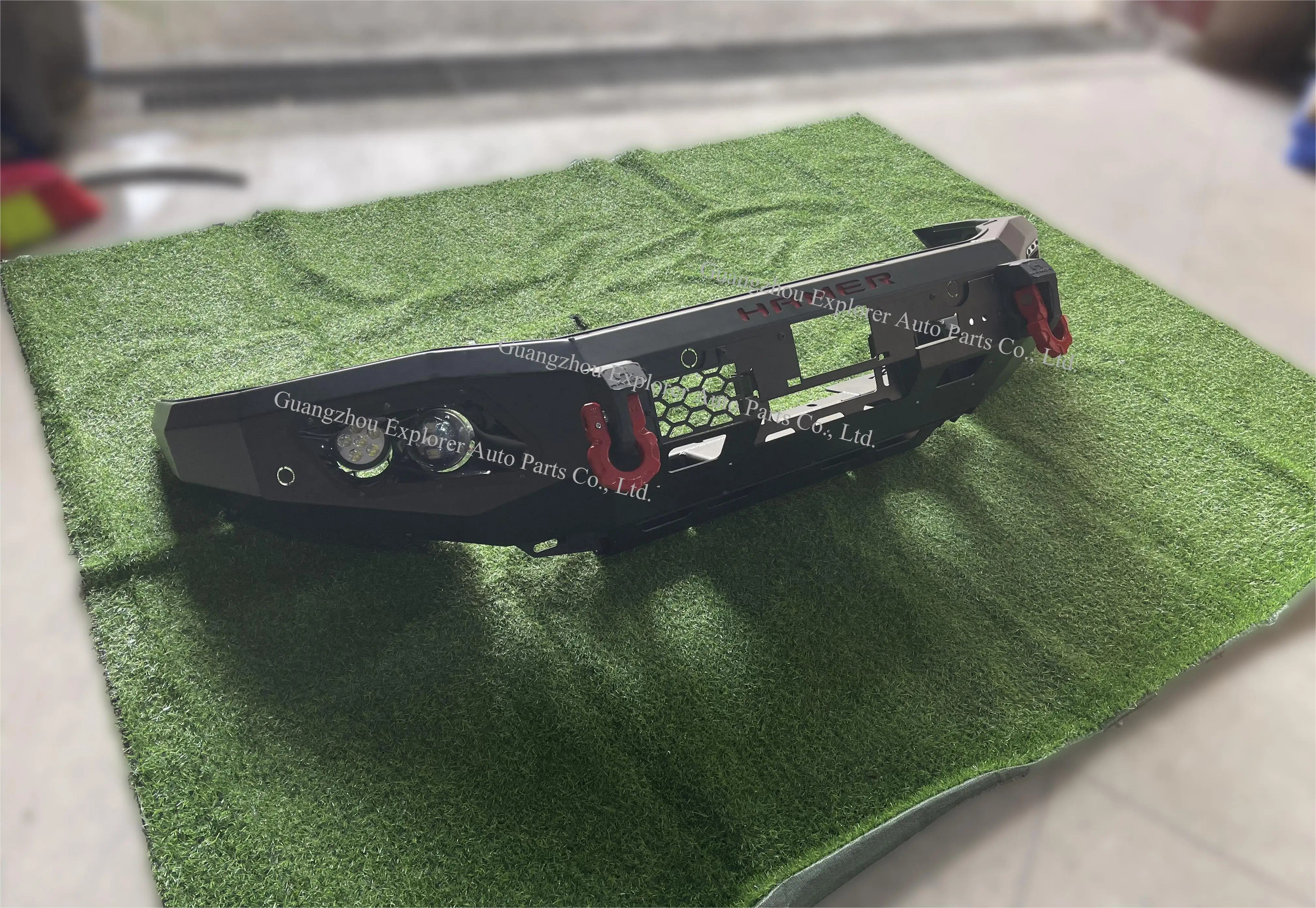 Steel Front Bumper For Nissan Navara Np300 20152020 With Led Light