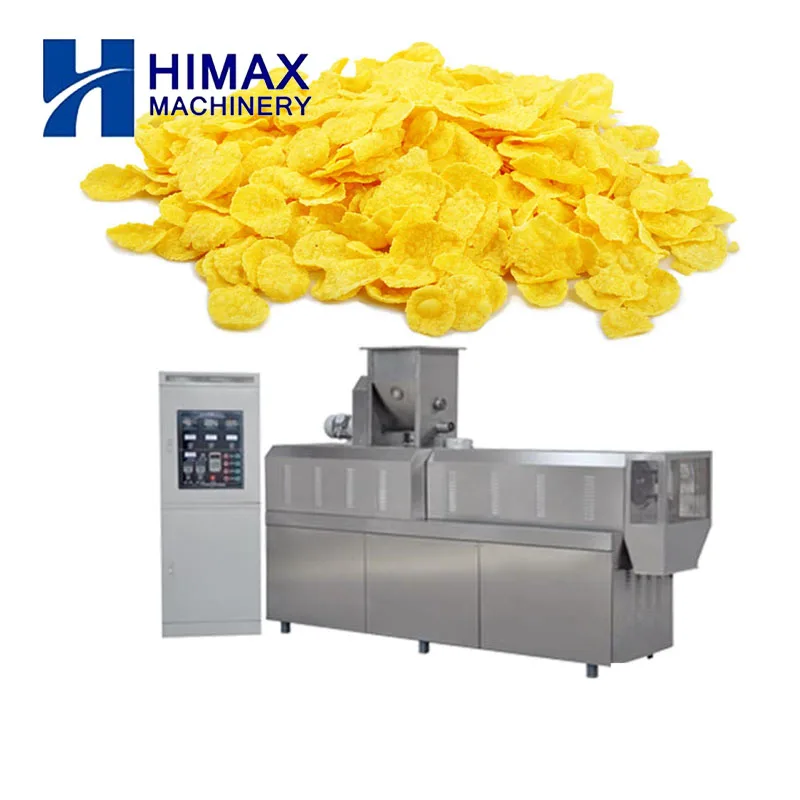 Corn Flakes Production Line Breakfast Cereal Making Equipment Snacks Food Corn Flakes Machine Hot Sale