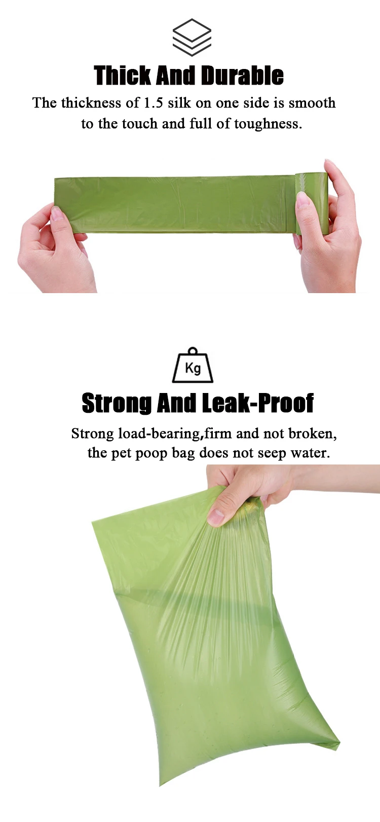 Custom Logo Recyclable Ecofriendly Biodegradable Pet Waste Poop