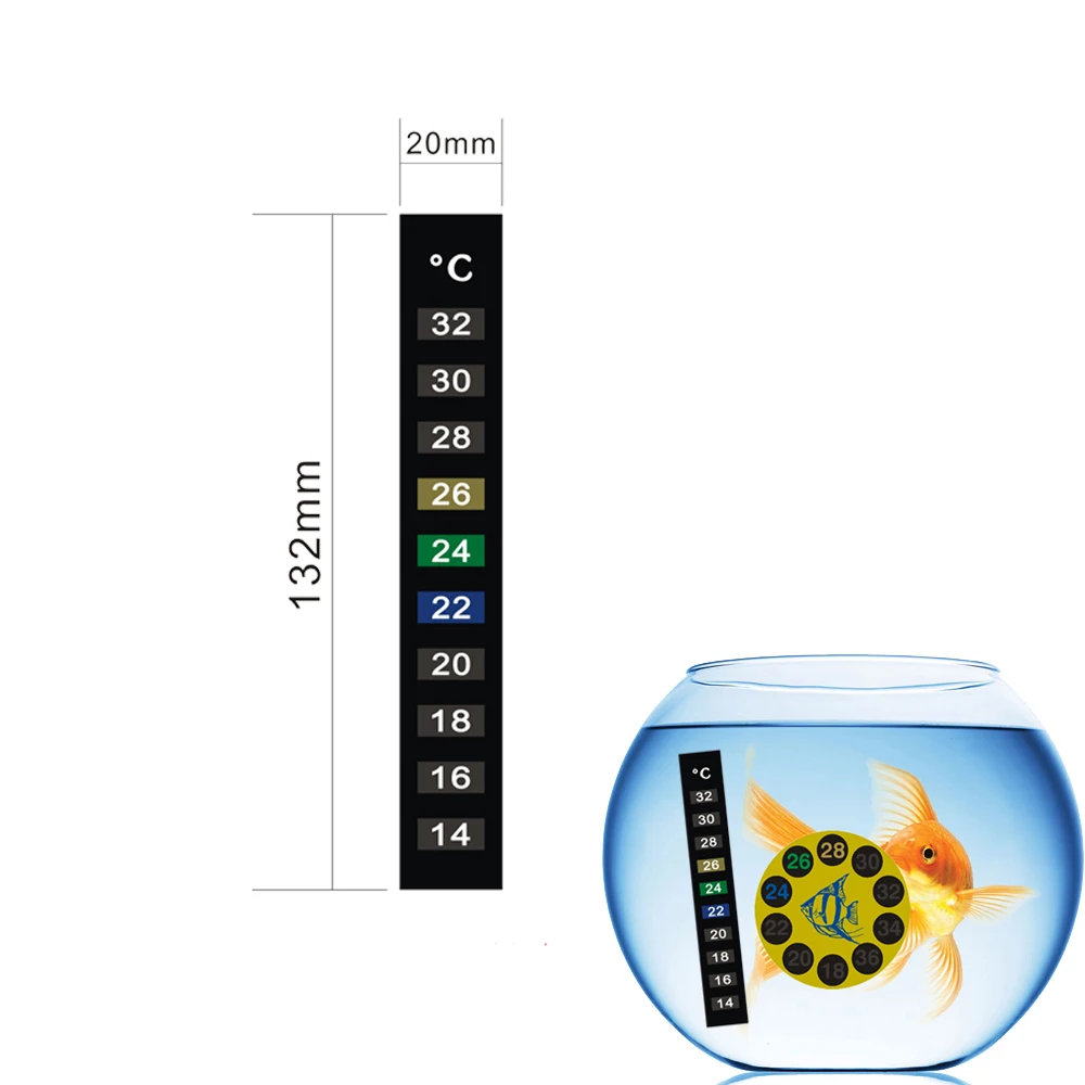 Design Liquid Crystal Temperature Thermometer Strip