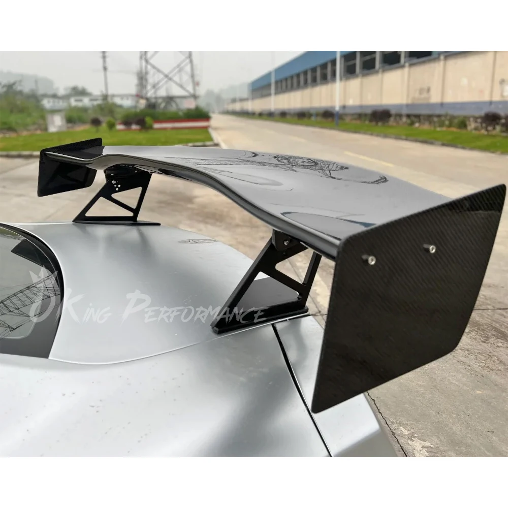 R35GTR カーボン調 リアスポイラー ウィングパーツ 日産GTR R35 GTスポイラー用カーボンファイバーリアウィング| Alibaba.com