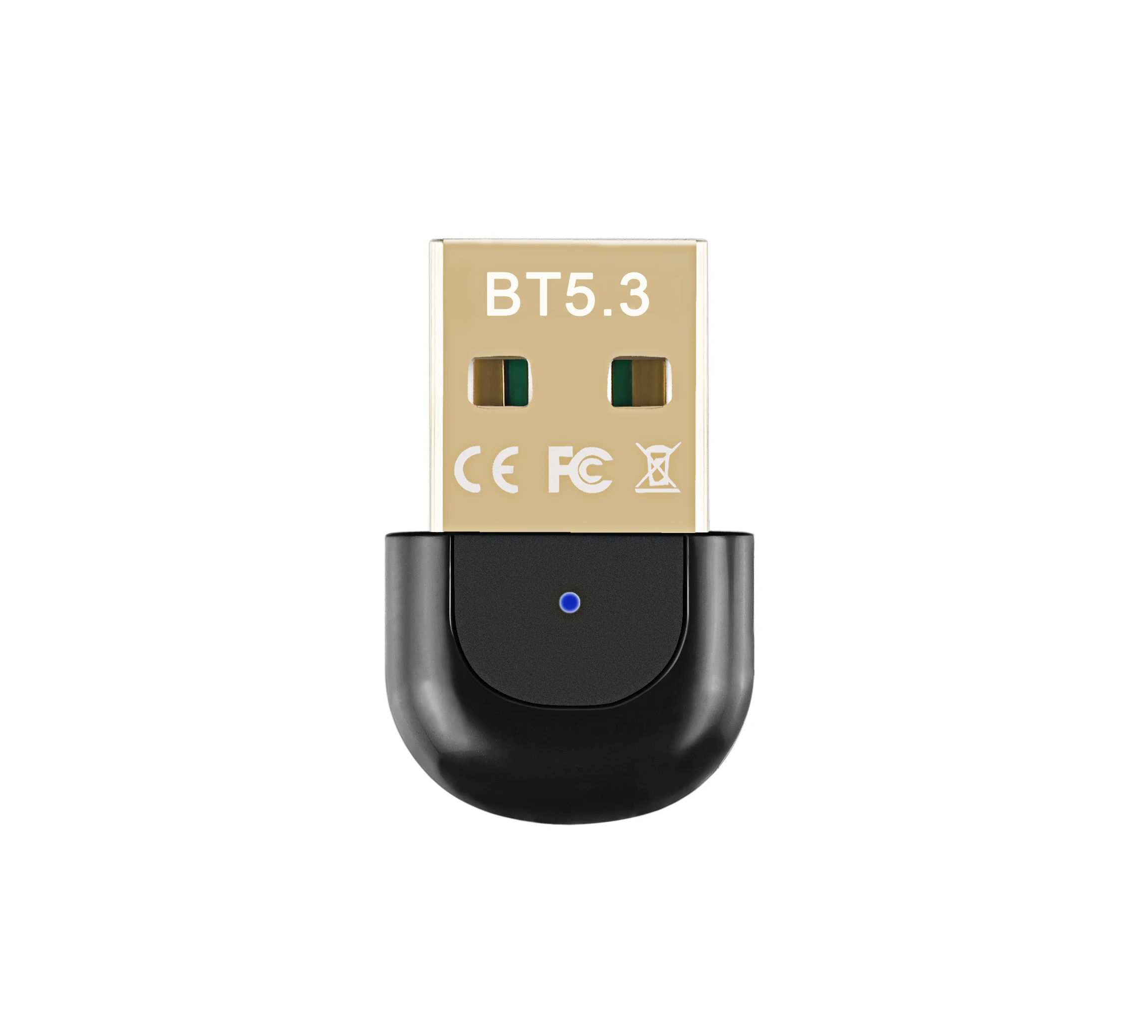 Adaptateur Bluetooth 5.0 2 en 1, dongle USB, émetteur audio sans