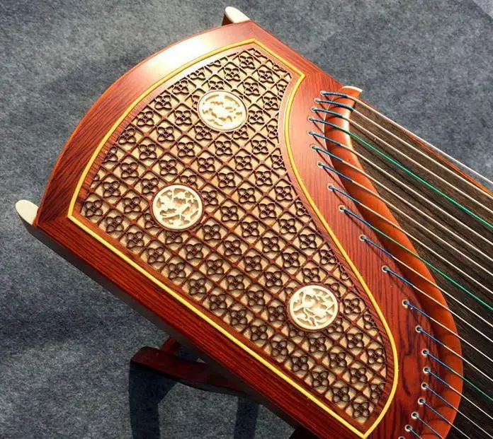 Traditional Guzheng Chinese Guzheng 21 Strings Zither Musical Instruments