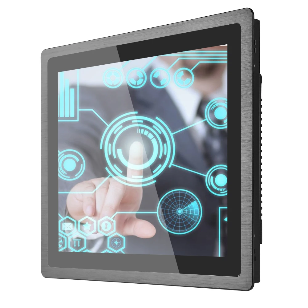 15 Inch X86 Linux Ubuntu  Touch Screen Mini Computer Interactive Tablet with 4g Ram 128g Ssd