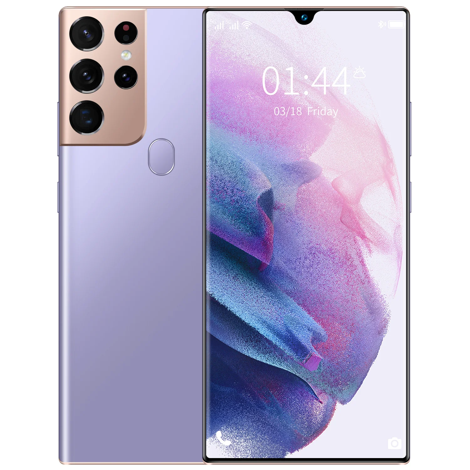 
 Смартфон S21U, мобильный телефон 6,9 дюйма, разблокировка экрана, сотовый телефон Android  