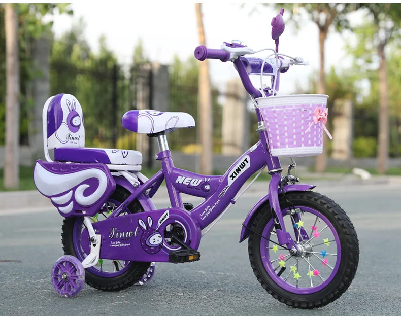 Kids Bike Beautiful Design Bicycle Pink Kids 12 Inch Girls Bike For Kids 7 To 12 Years