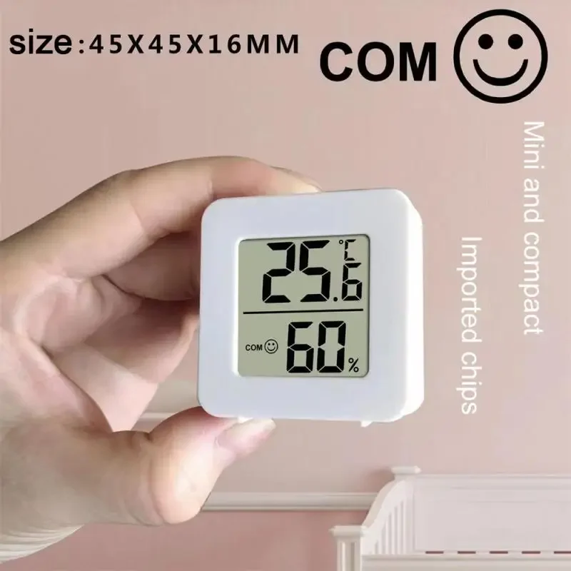 Mini Digital Home Electronic Wet Thermometer for Bedroom Plastic Material