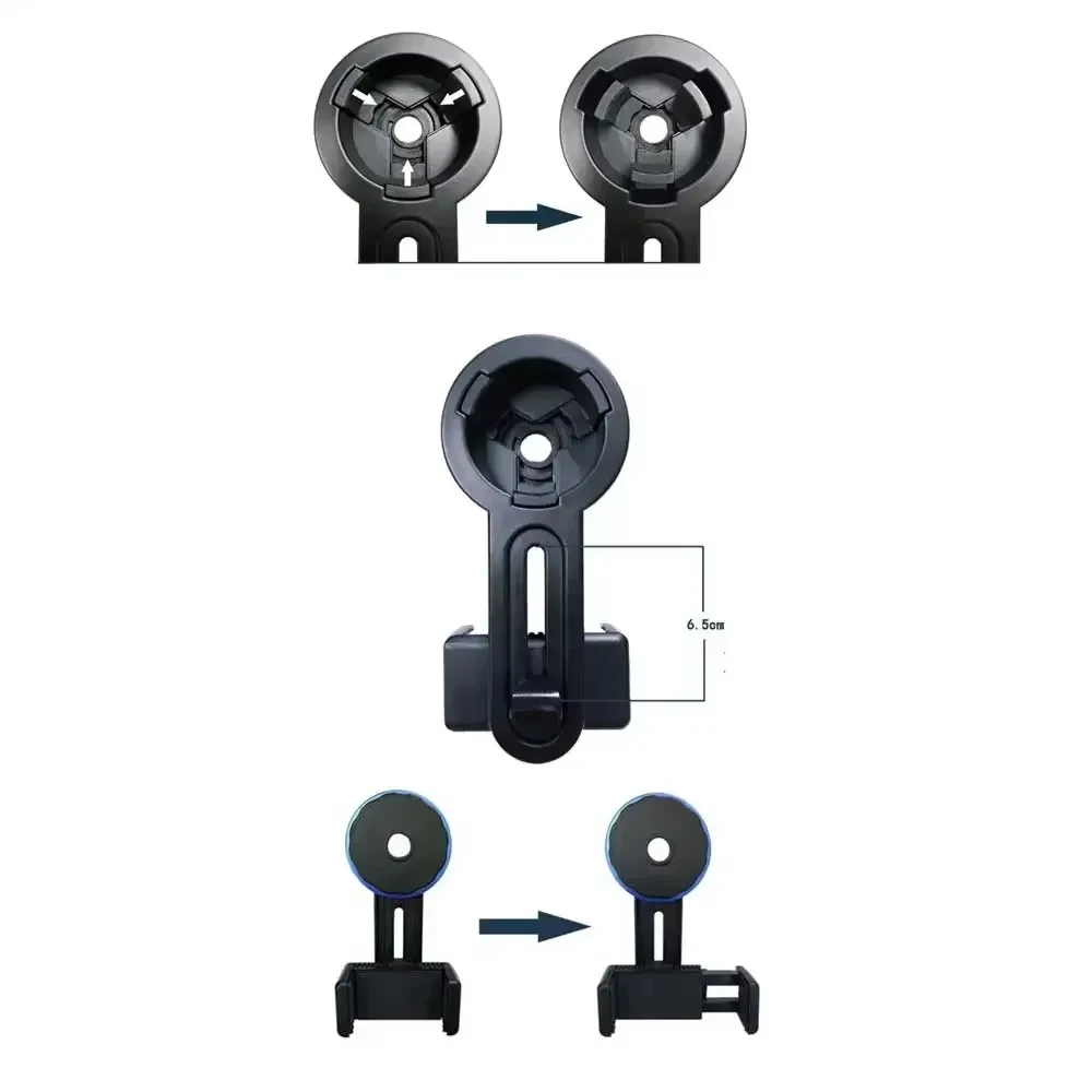 Universal Smartphone Photo Adapter for Slit Lamp Microscope and Operation Microscope iPhone Adapter