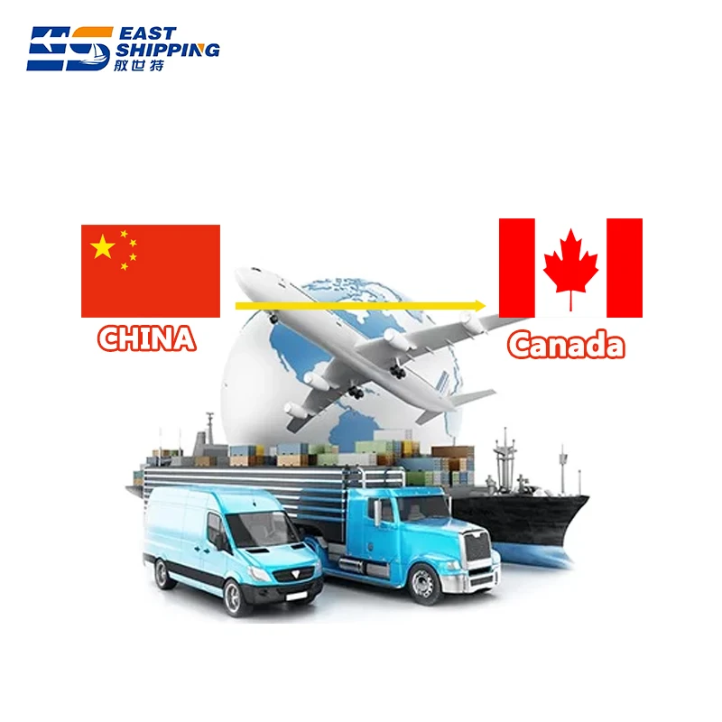 East Shipping Agent To Canada Freight Forwarder Air Sea Freight Express Services Shipping Clothes China To Canada