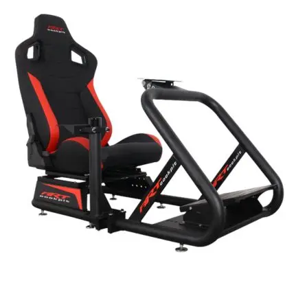 Custom Racing Simulator Cockpit OEM ODM Gaming Car F1 Simulation Seat Racing Wheel Stand With Racing Seat