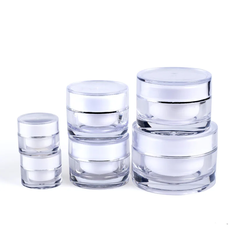 luxury cosmetic containers 5g 10g 15g 20g 30g 50g acrylic plastic crea – HD  PACKAGING GROUP