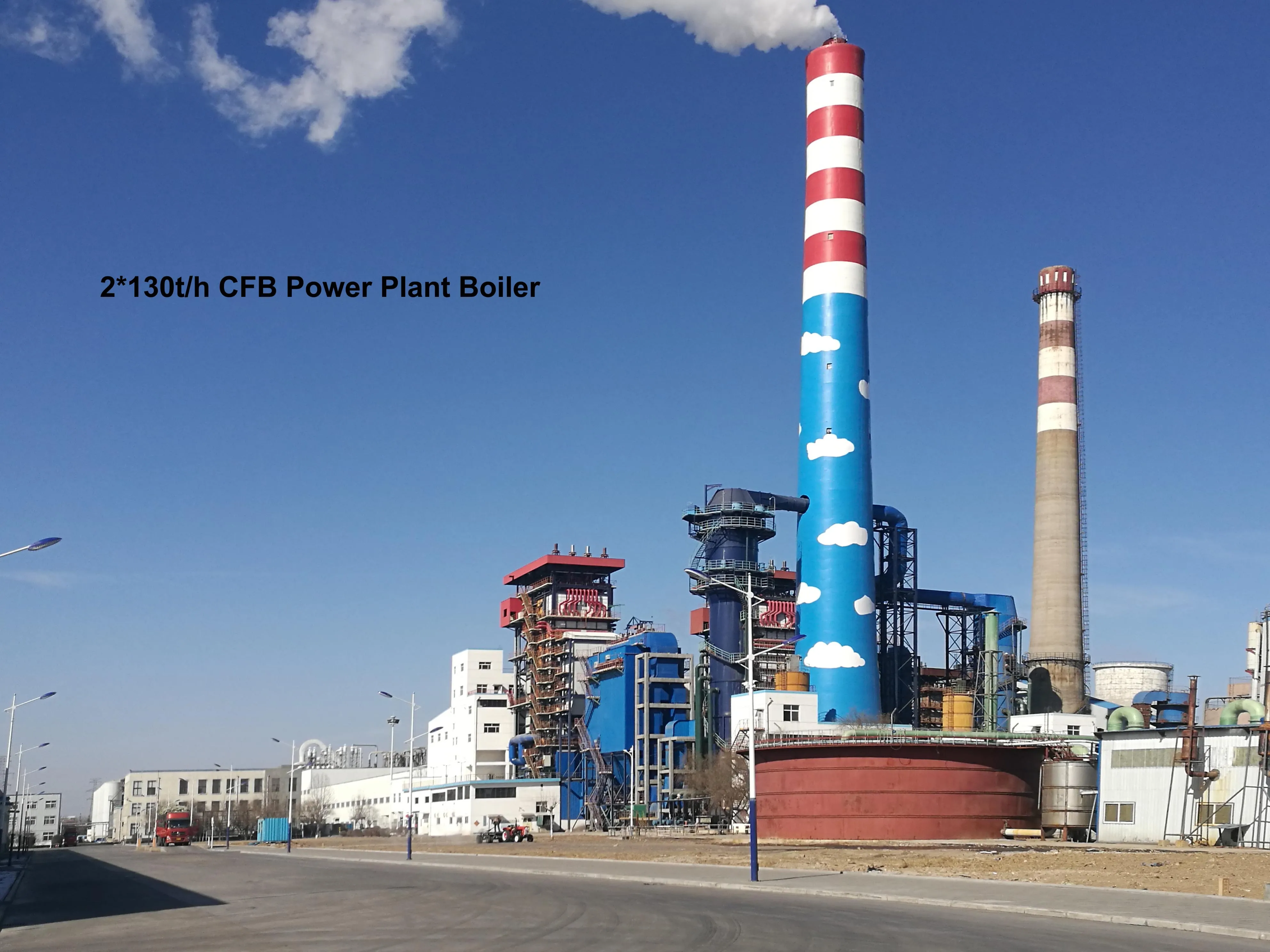 High Quality Automatic Plc Control CFB Steam Boiler for Milk Mill