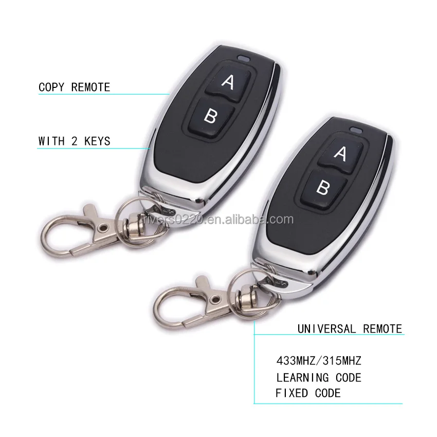 Controller Receiver Single-channel ZK1PA 433 MHz With Remote Controls ZY16-E2 2pcs With Batteries
