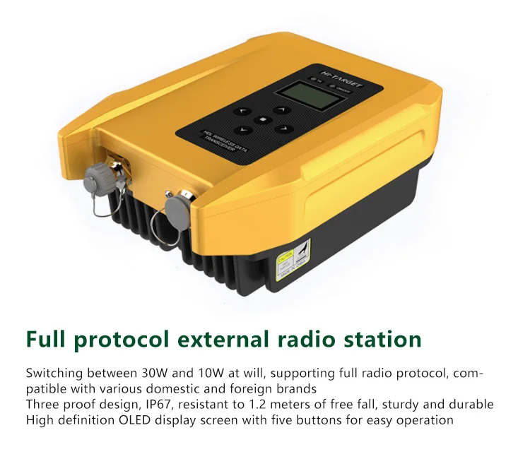 GNSS RTK Hi -target A16 Base and Rover upgrade for land surveying instruments