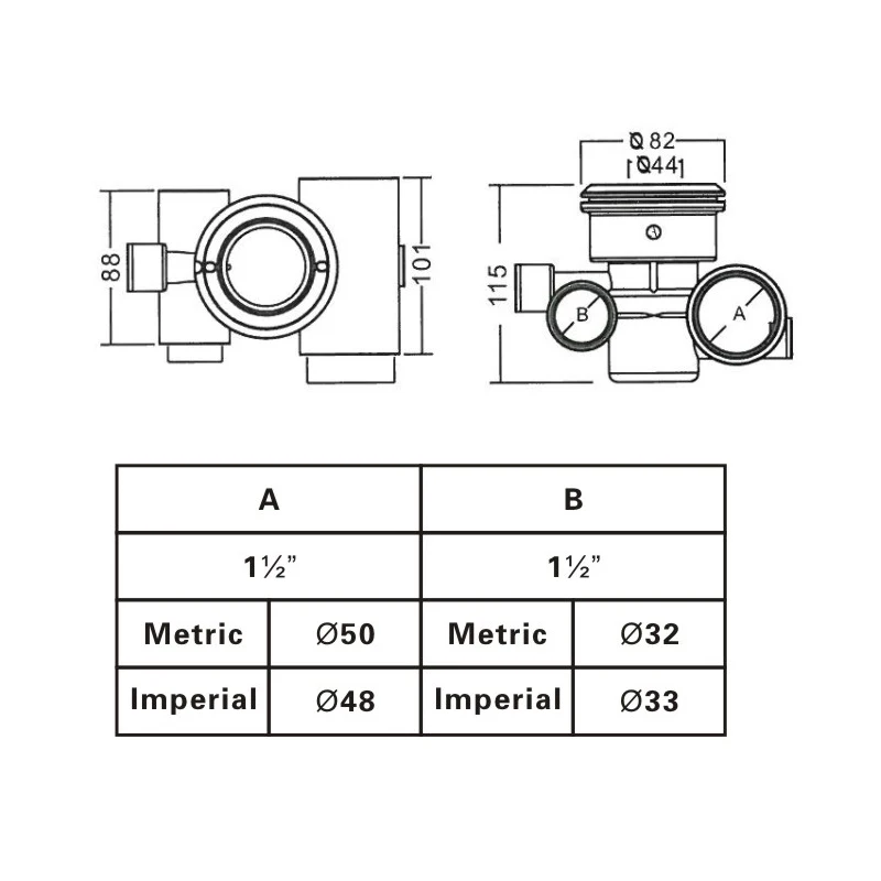 Almi - Buse de Piscine Universelle Buse de Piscine Buse de Spa