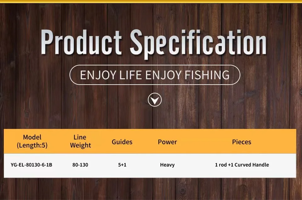 6' Eliminator Alu Bent Butt Boat Fishing Trolling Rod 130lbs Boat Rods