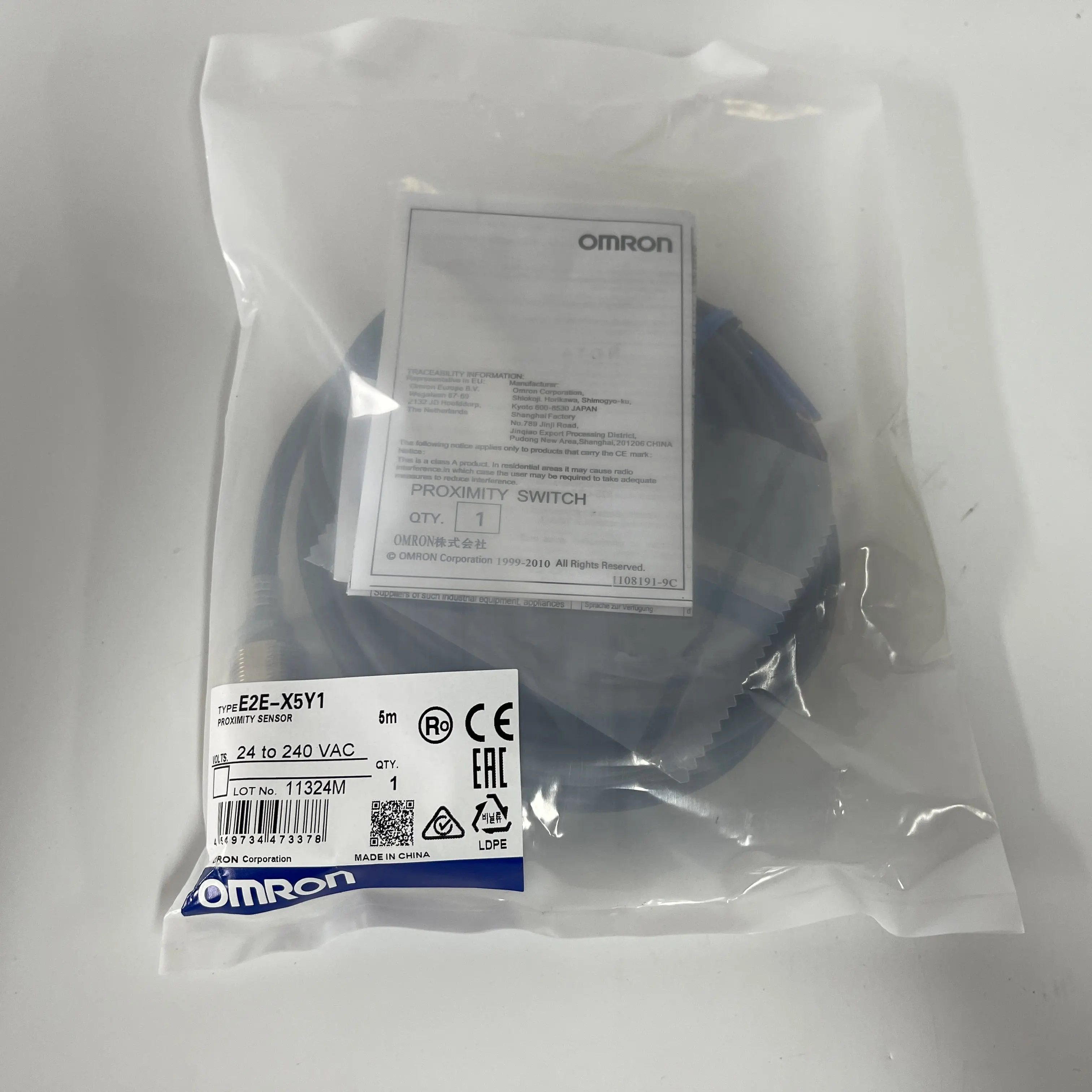 OMRON Proximity Sensor / Proximity Switch E2E-X5Y1 OMRON Proximity Sensor / Proximity Switch E2E-X5Y1