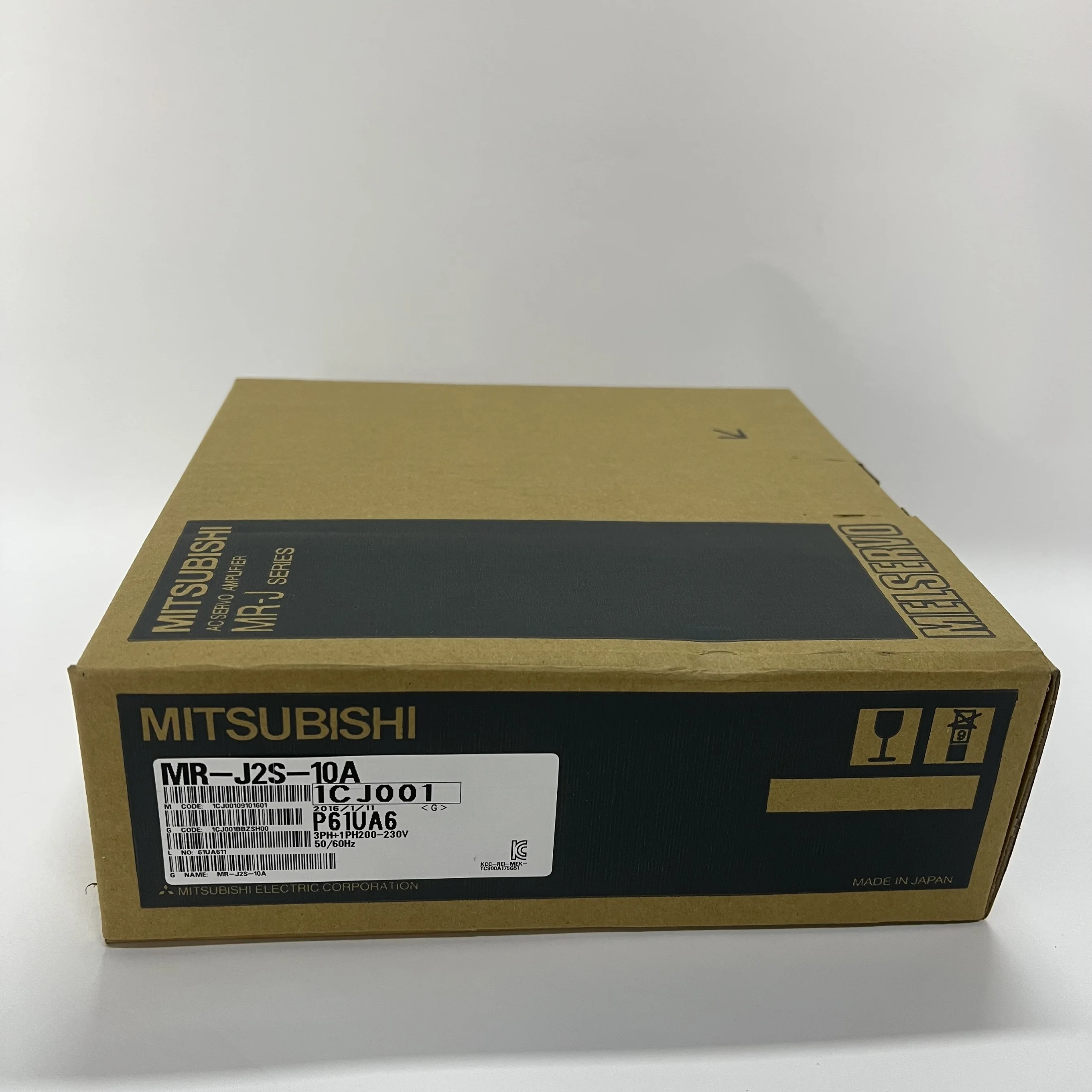 Mitsubishi AC Servo Amplifier MR-J2S-10A Mitsubishi AC Servo Amplifier MR-J2S-10A