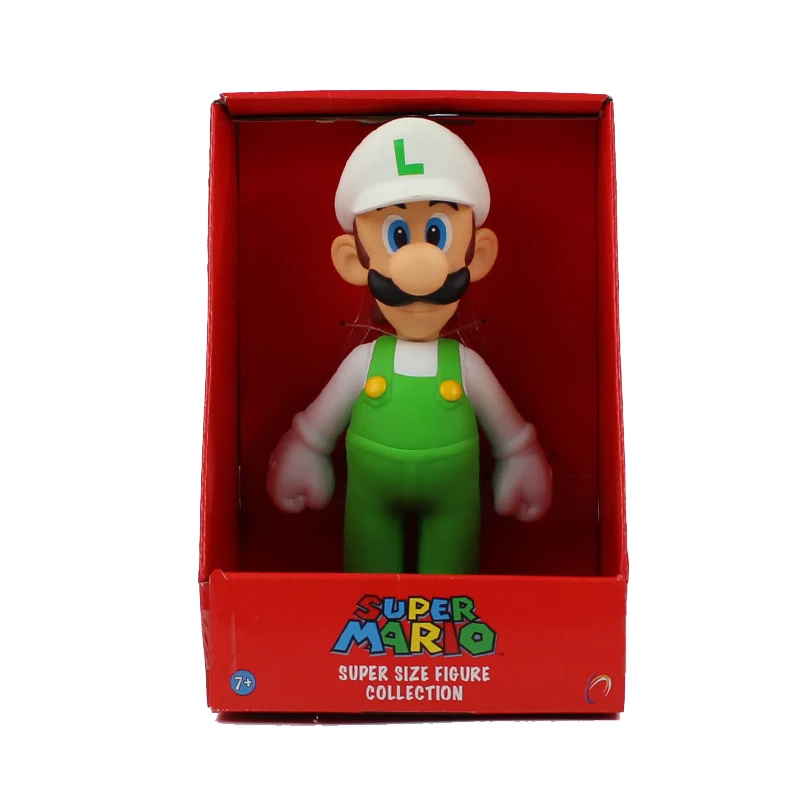Nintendo Toy Mario Figure Super Mario Pvc Color Box Unisex Credit Card
