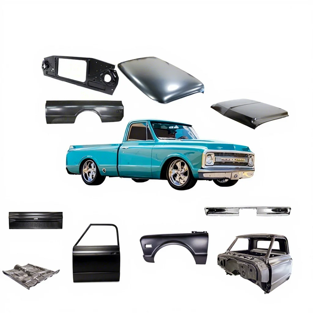 1966-1968-1972 Chevrolet Chevy C10 C20 C30 C40 C50 Gmc K5 Blazer Door Hood Fender Tailgate.cab Body