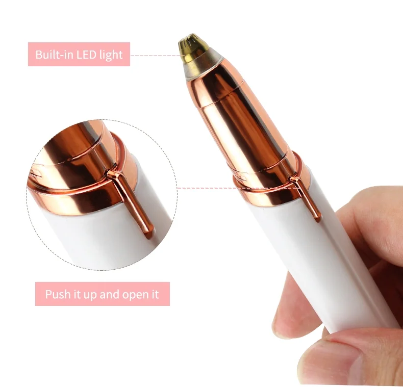 
2 в 1 Электрический триммер для бровей 