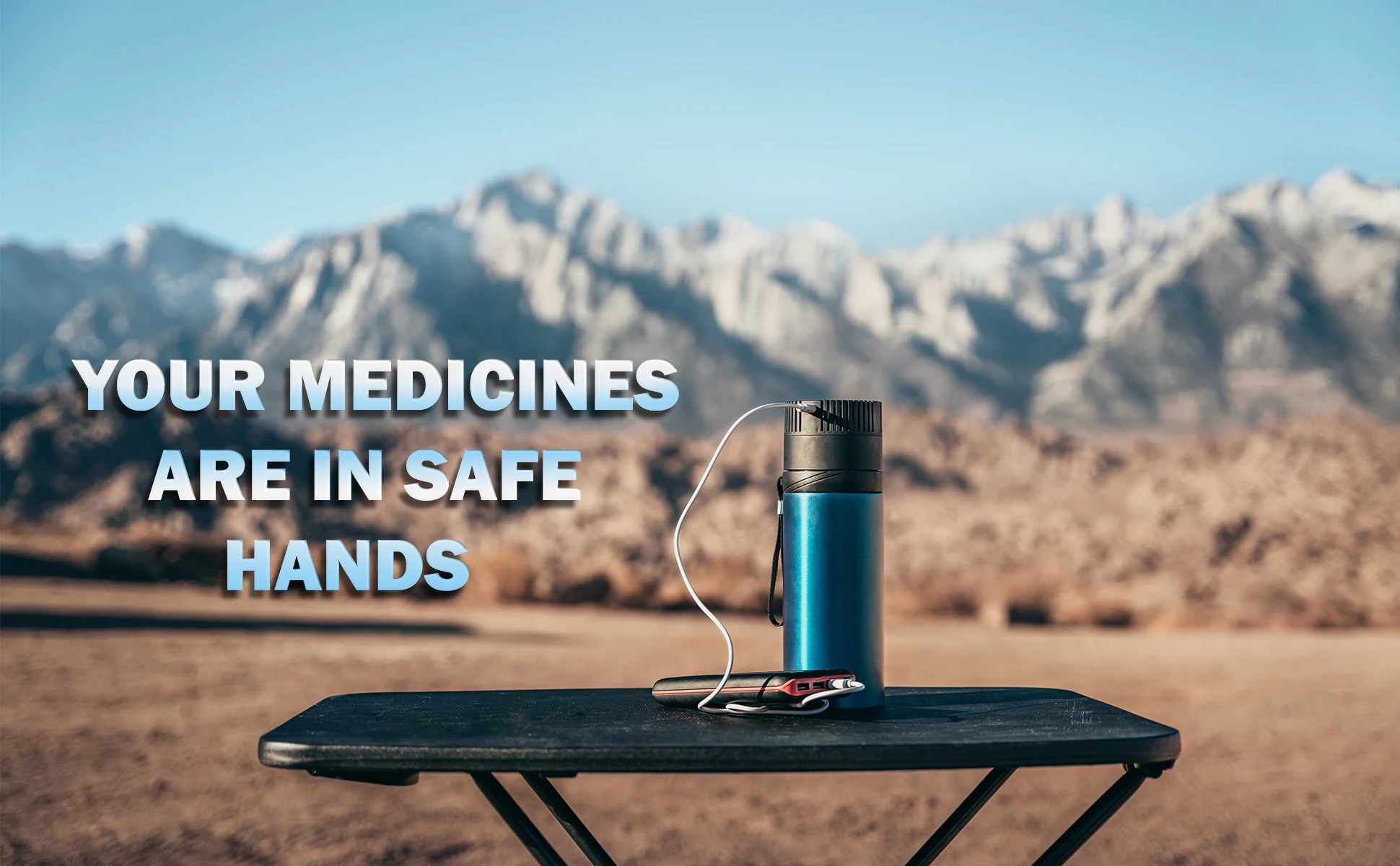 4allfamily Voyager Auto Shut Off Usb Tsa Medication Cooler Travel Case