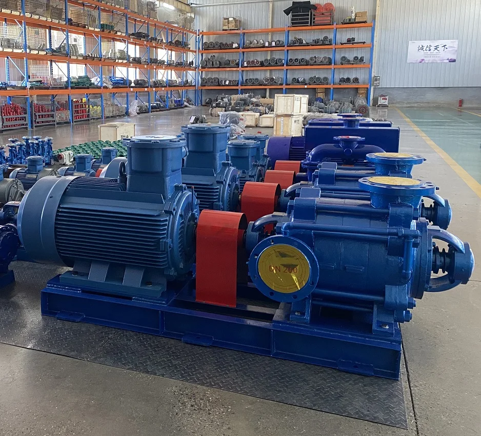product-1-1 200 M3/h High Lift High Pressure Industrial Multistage Water Pump Horizontal Centrifugal Multistage Pump 50 bar