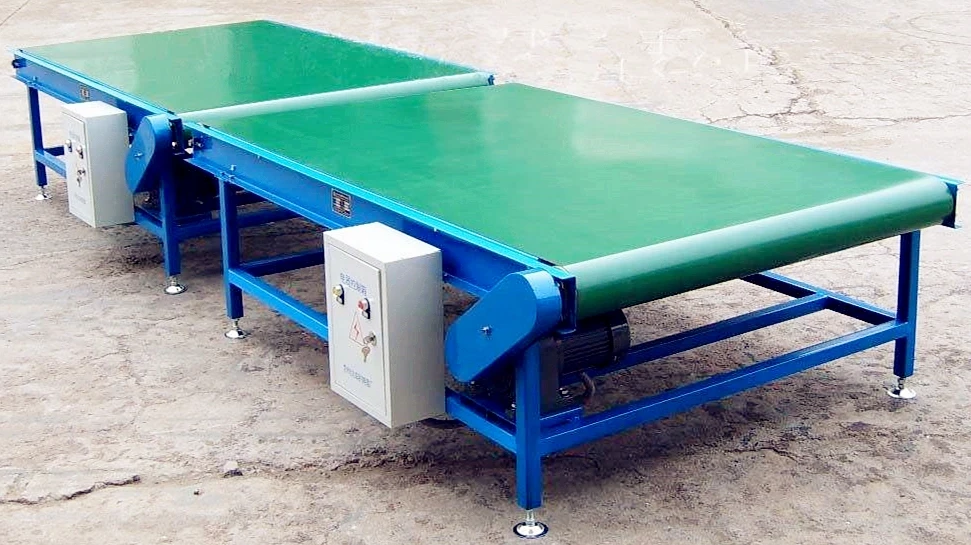 Factory Price Powered Rubber Table Stainless Steel Conveyor Belt
